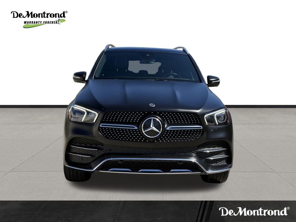Used 2022 Obsidian Black Metallic Mercedes-Benz GLE 350 image 2