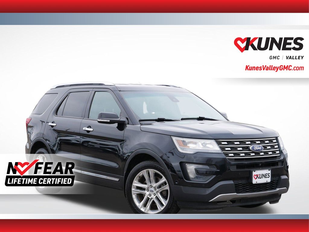 Shadow Black 2016 Ford Explorer Limited 4WD SUV / Crossover All-Wheel Drive 6-Speed Automatic