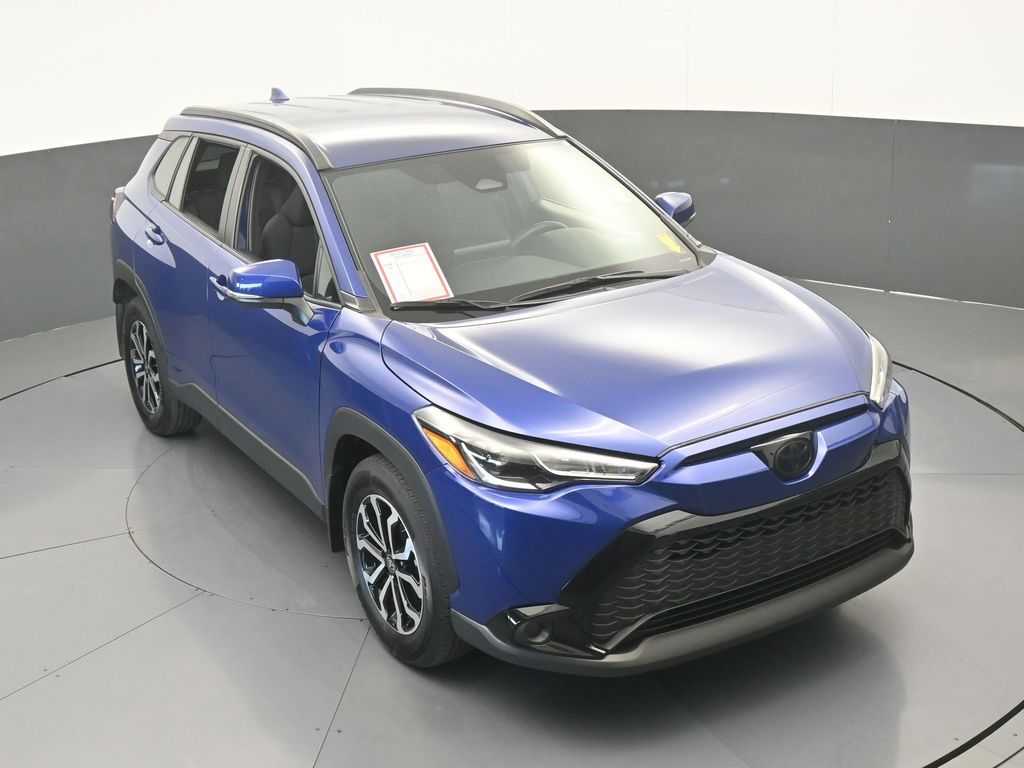 Used 2024 Blue Toyota Hybrid SE image 49