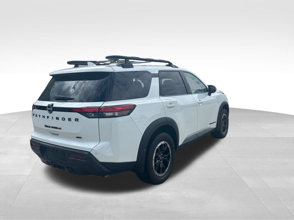 2025 Nissan Pathfinder Rock Creek White at South Hills Kia