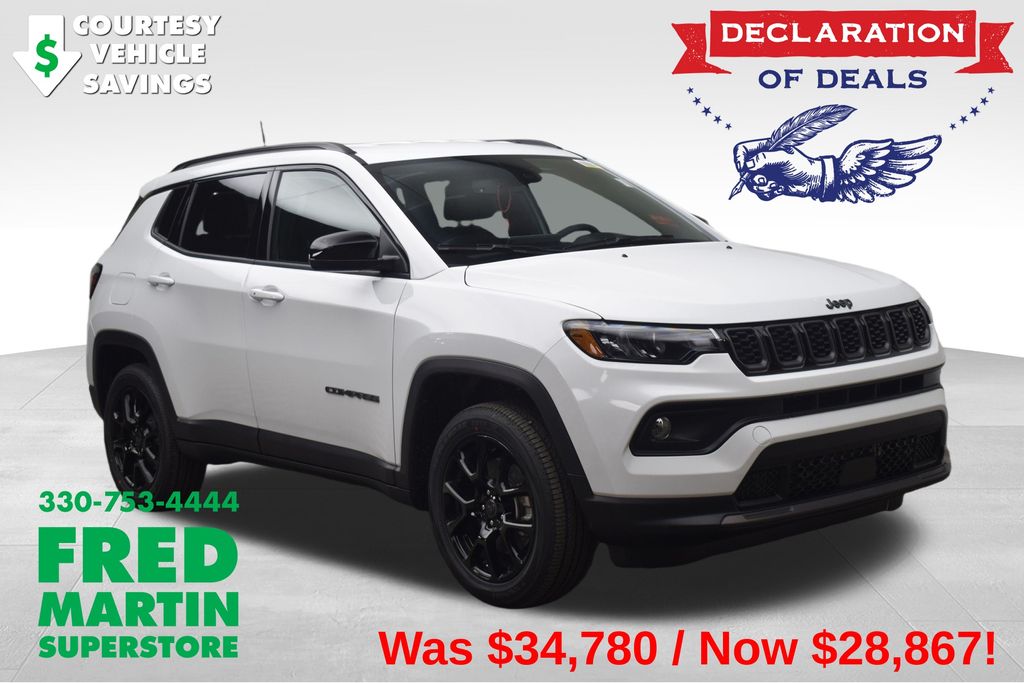 new 2026 Jeep Compass car, priced at $28,867
