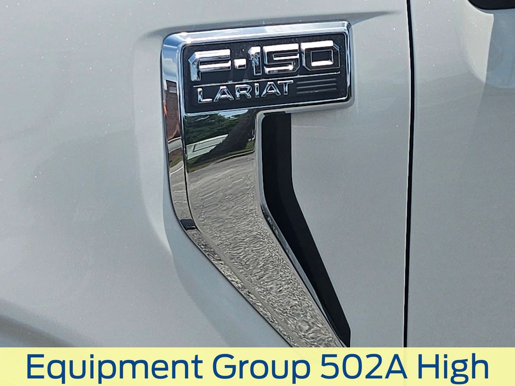 2026 Ford F-150 Lariat White at Walterboro Ford
