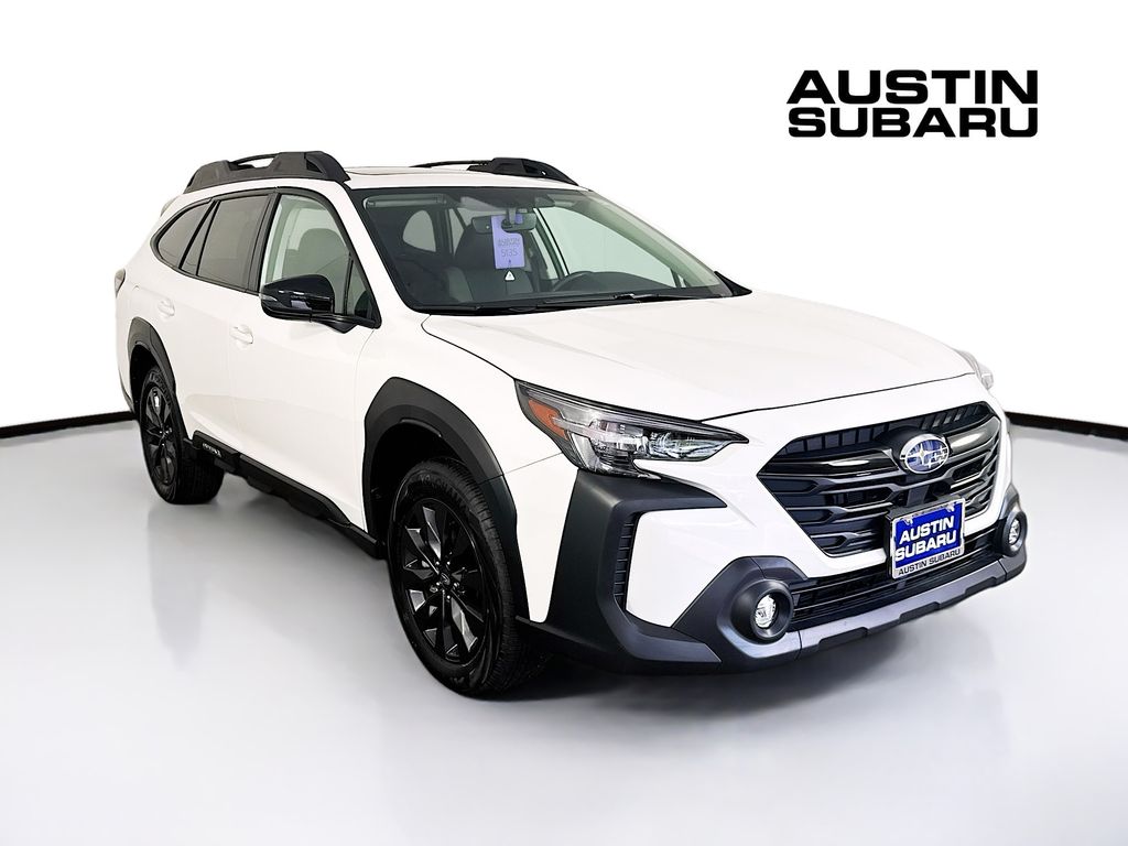 Crystal White Pearl 2025 Subaru Outback Onyx Edition AWD SUV / Crossover All-Wheel Drive Continuously Variable Transmission