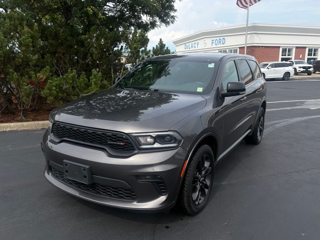 Granite Metallic Clearcoat 2021 Dodge Durango SUV / Crossover All-Wheel Drive 8-Speed Automatic