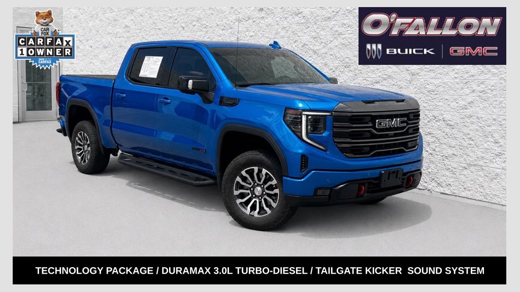 Dynamic Blue Metallic 2023 GMC Sierra 1500 Pickup Truck Four-Wheel Drive Automatic