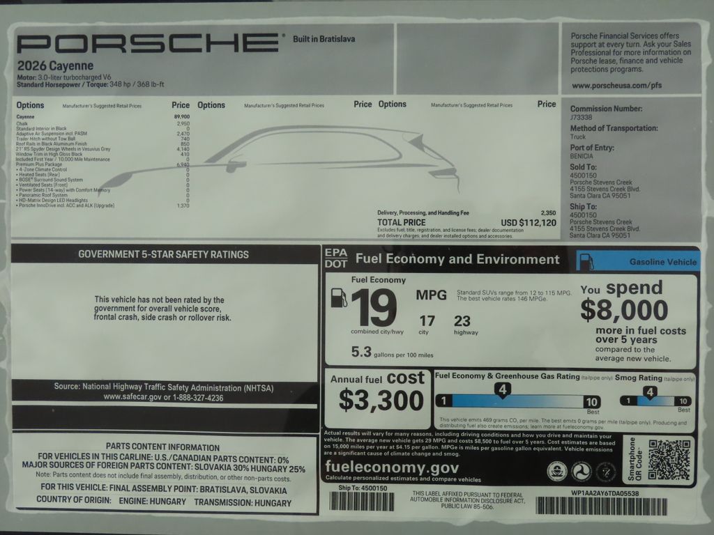 Thumbnail: 2026 Porsche Cayenne - 15