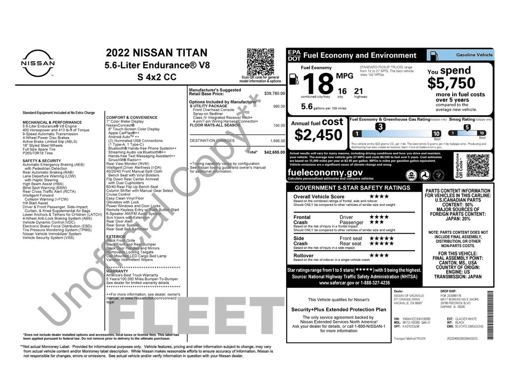 Certified Used 2022 White Nissan S image 5