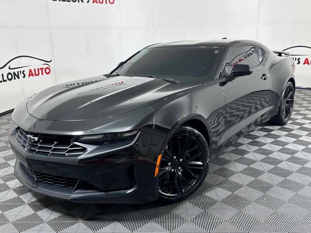 Black 2022 Chevrolet Camaro 1LT Coupe RWD Coupe Rear-Wheel Drive 8-Speed Automatic