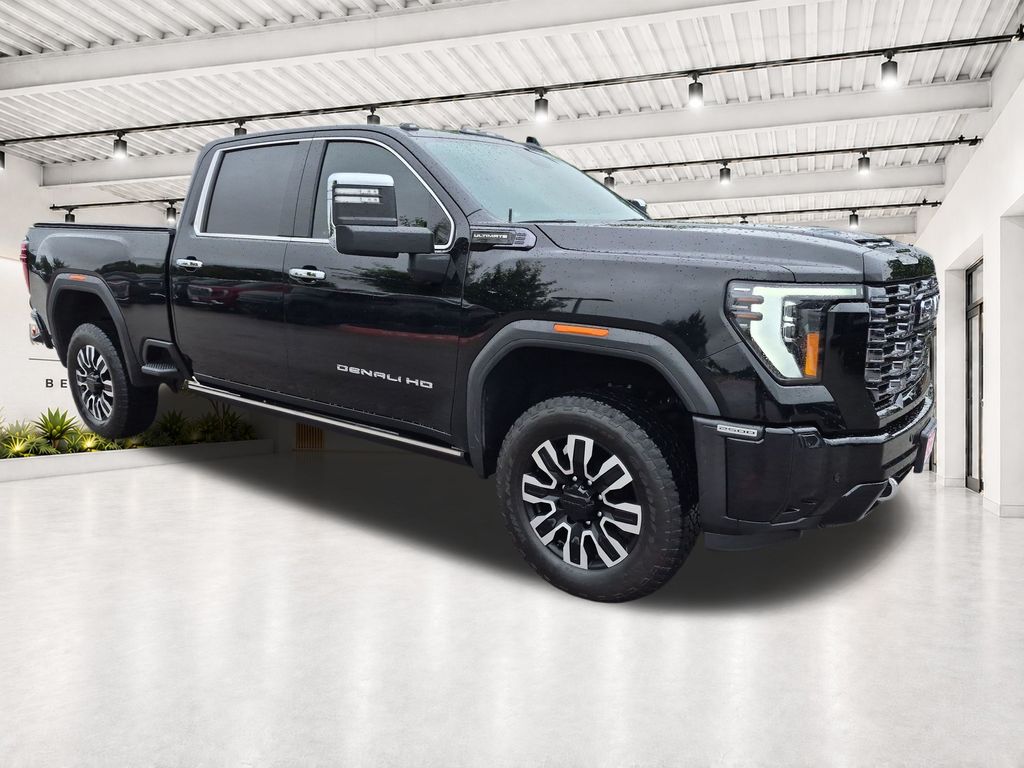 Onyx Black 2025 GMC Sierra 2500HD Pickup Truck Four-Wheel Drive Automatic