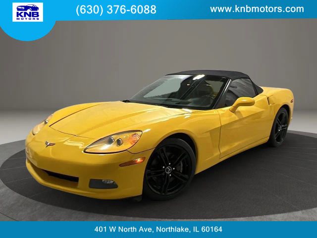 Millennium Yellow 2005 Chevrolet Corvette Convertible RWD Convertible Rear-Wheel Drive 6-Speed Manual