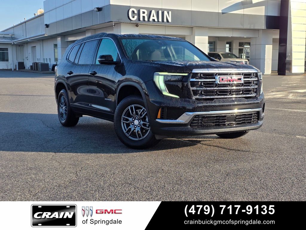 Black (Ebony Twilight Metallic) 2026 GMC Acadia SUV / Crossover Front-Wheel Drive 8-Speed Automatic