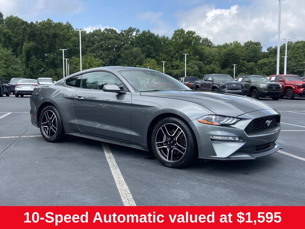 Carbonized Gray Metallic 2021 Ford Mustang Coupe Rear-Wheel Drive Automatic