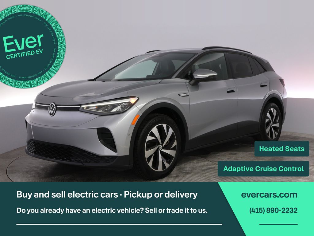 Silver 2023 Volkswagen ID.4 Pro RWD SUV / Crossover Rear-Wheel Drive Automatic