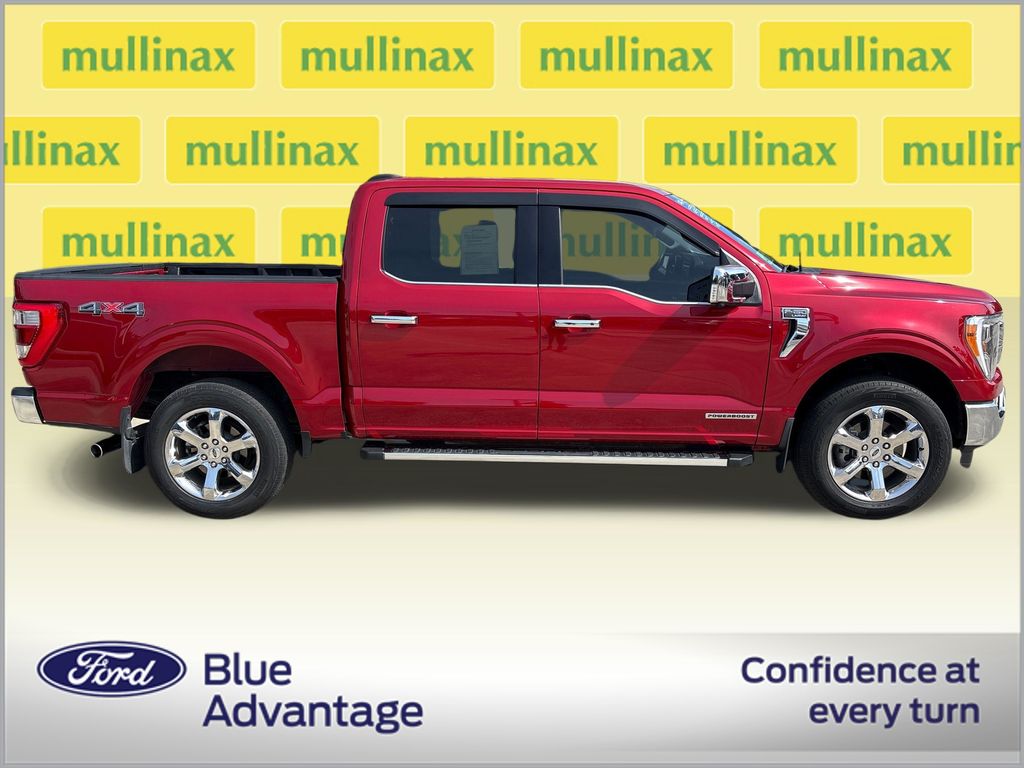 Certified Used 2022 Red Ford Lariat image 2