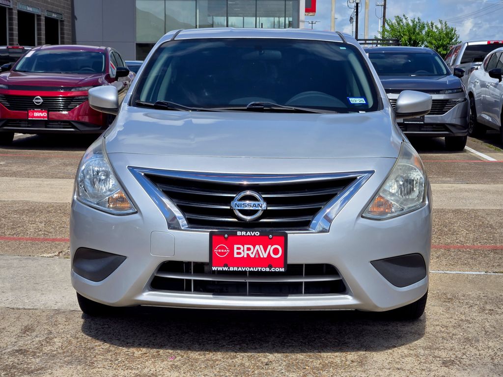 2016 Nissan Versa 1.6 SV Silver at Joe Myers Mazda Kia