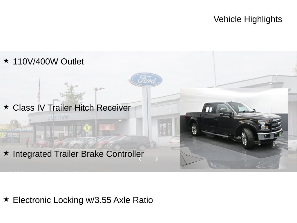 2015 Ford F-150 LARIAT