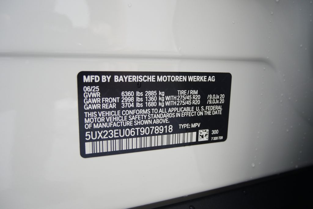 2026 BMW X5 xDrive40i 25