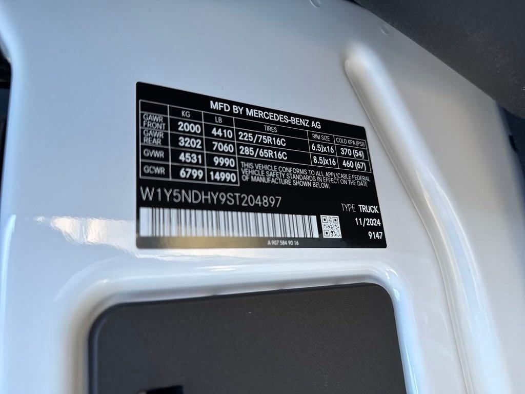 2025 Mercedes-Benz Sprinter 3500 Cargo 170 WB White at Phil Fitts Ford