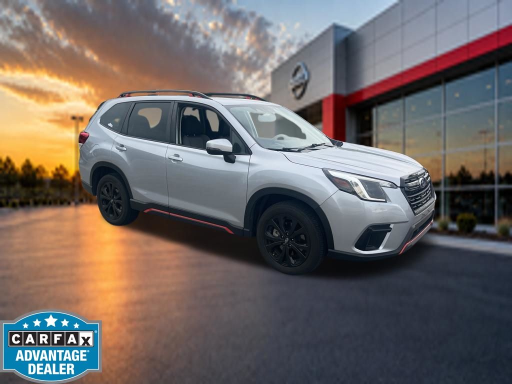 Ice Silver Metallic 2024 Subaru Forester SUV / Crossover All-Wheel Drive Continuously Variable Transmission
