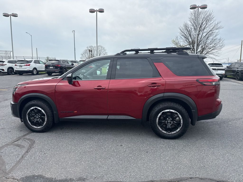 2024 Nissan Pathfinder Rock Creek Red at South Hills Kia