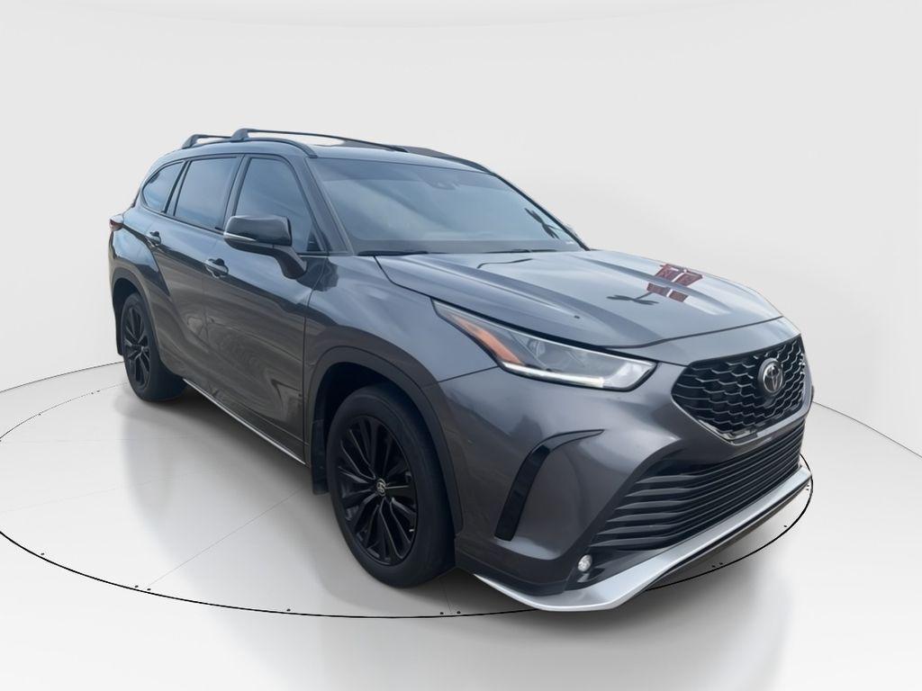 Magnetic Gray Metallic 2024 Toyota Highlander SUV / Crossover Front-Wheel Drive 8-Speed Automatic