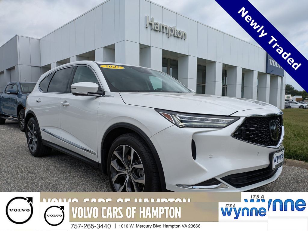 Platinum White Pearl 2022 Acura MDX SUV / Crossover All-Wheel Drive Automatic