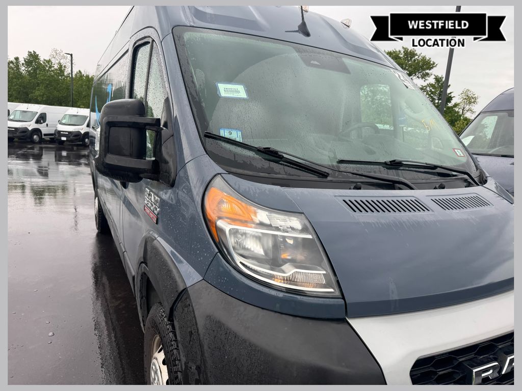 Black Clearcoat 2022 RAM ProMaster 3500 159 High Roof Extended Cargo Van FWD Van Front-Wheel Drive 9-Speed Automatic