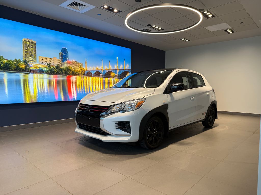 Starlight Silver Metallic 2024 Mitsubishi Mirage Hatchback Front-Wheel Drive Continuously Variable Transmission
