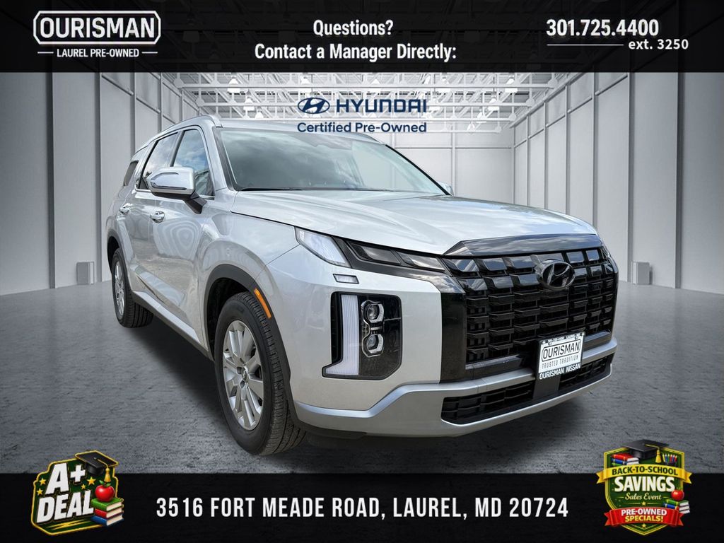 Silver 2025 Hyundai Palisade SUV / Crossover All-Wheel Drive 8-Speed Automatic