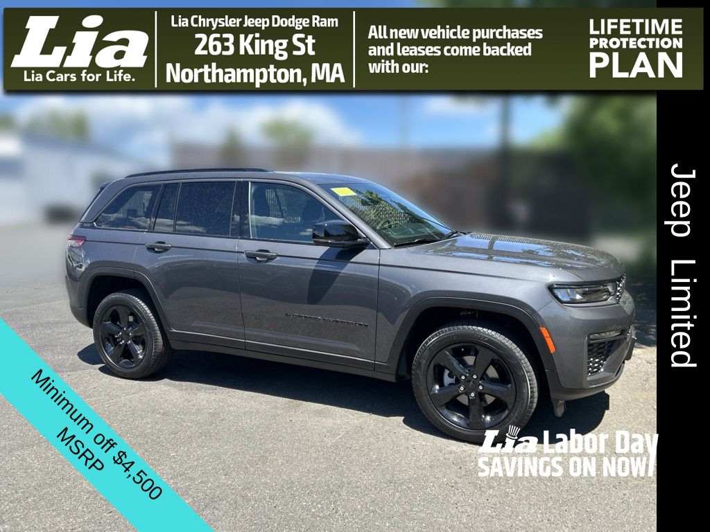 Baltic Gray Metallic Clearcoat 2026 Jeep Grand Cherokee SUV / Crossover Four-Wheel Drive 8-Speed Automatic