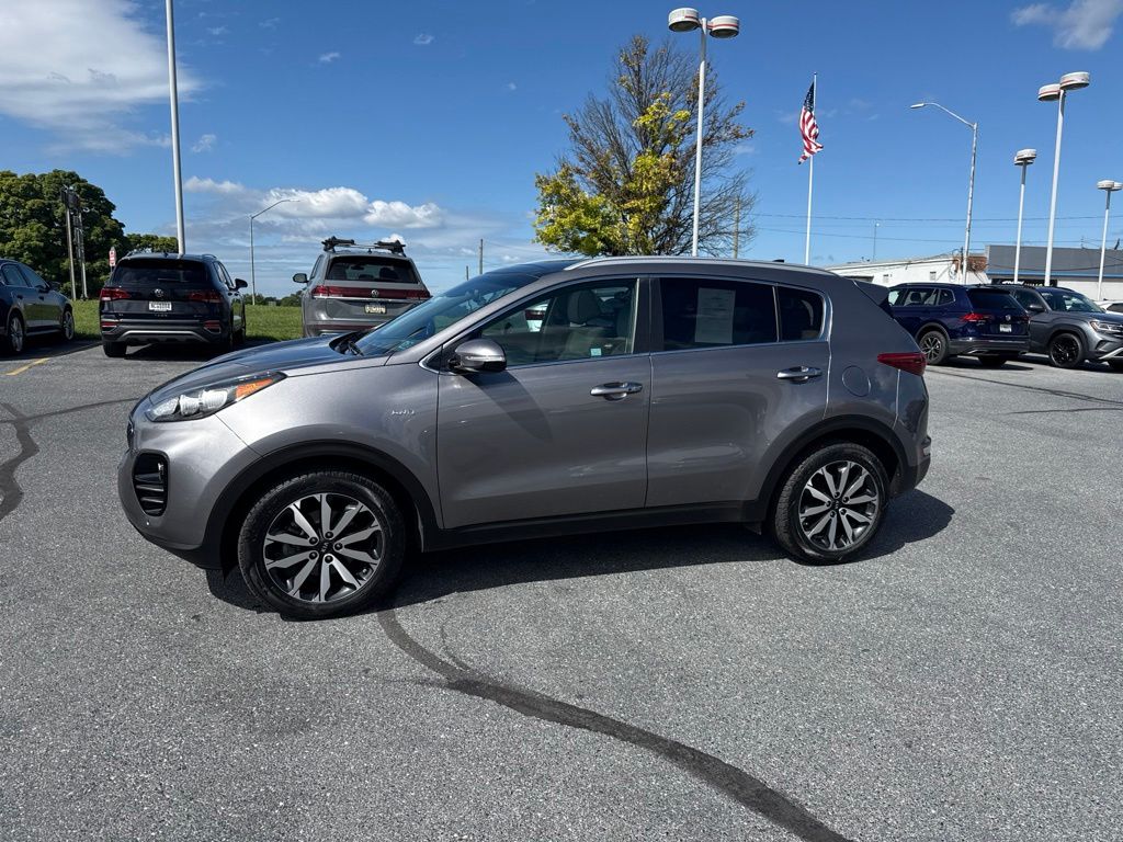 2017 Kia Sportage EX Silver at Bob Ruth Ford