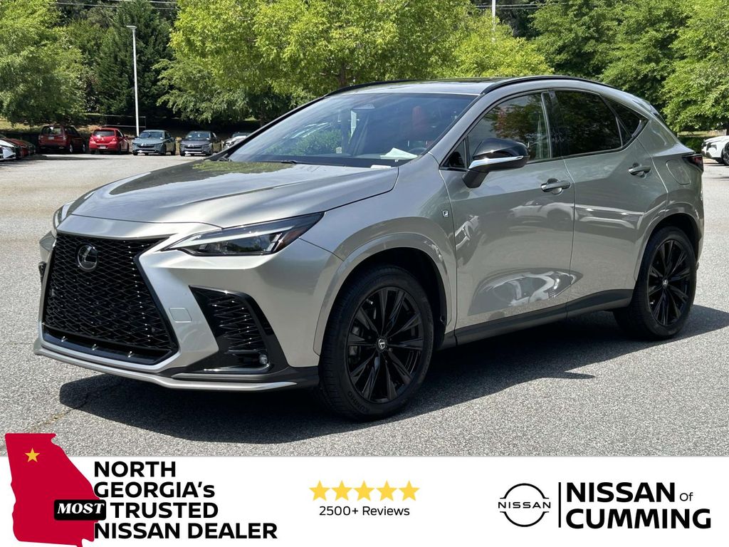 Silver 2023 Lexus NX 350 F SPORT Handling AWD SUV / Crossover All-Wheel Drive 8-Speed Automatic