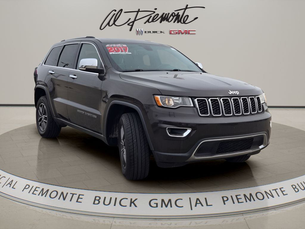 Luxury Brown Pearlcoat 2017 Jeep Grand Cherokee Limited 4WD SUV / Crossover Four-Wheel Drive 8-Speed Automatic