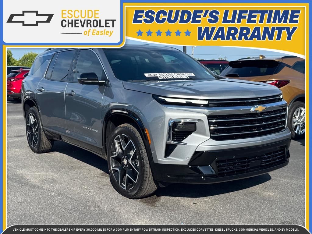 Sterling Gray Metallic 2026 Chevrolet Traverse SUV / Crossover Four-Wheel Drive 8-Speed Automatic