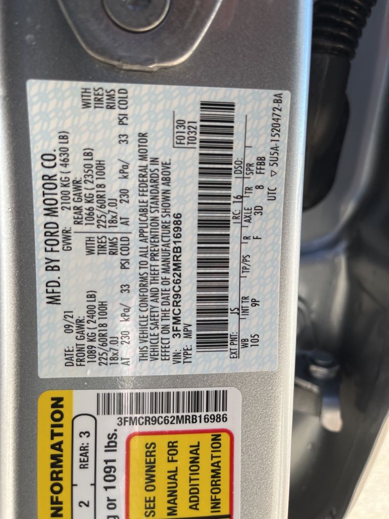 Thumbnail: 2021 Ford Bronco Sport - 11