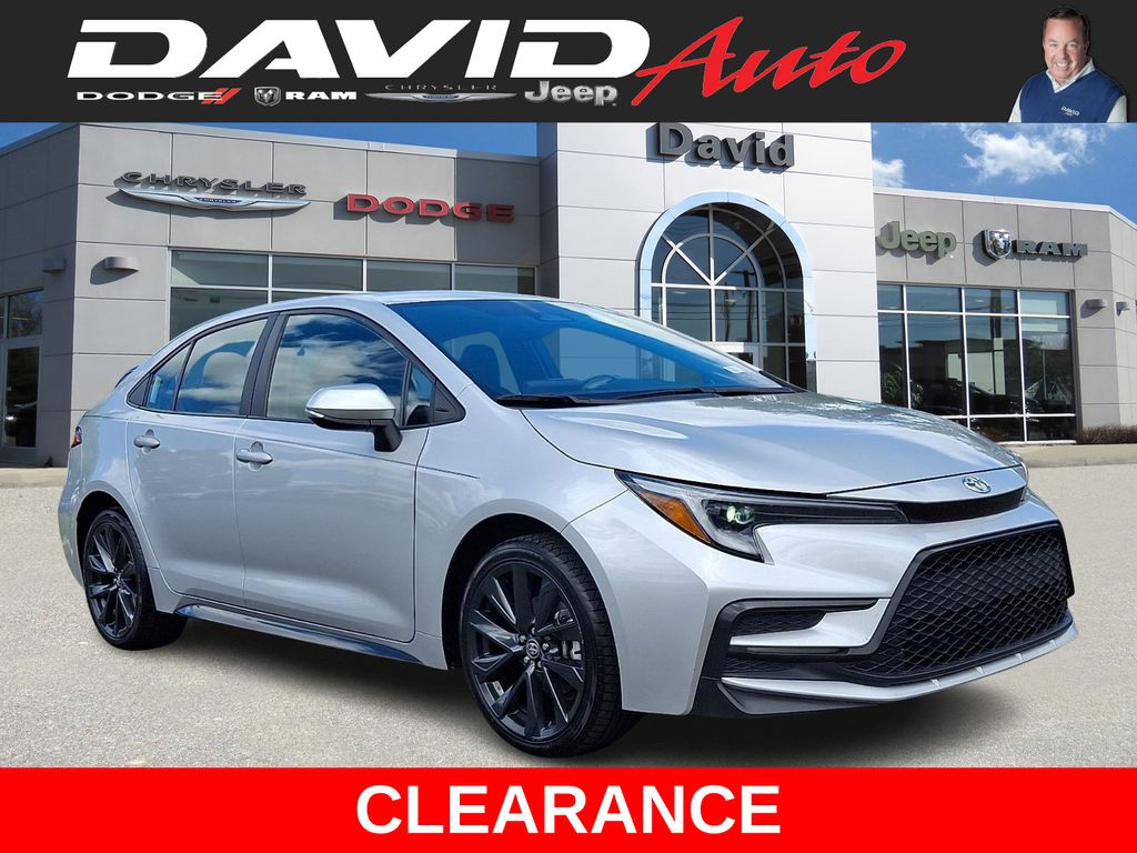 Classic Silver Metallic 2024 Toyota Corolla Sedan Front-Wheel Drive Continuously Variable Transmission