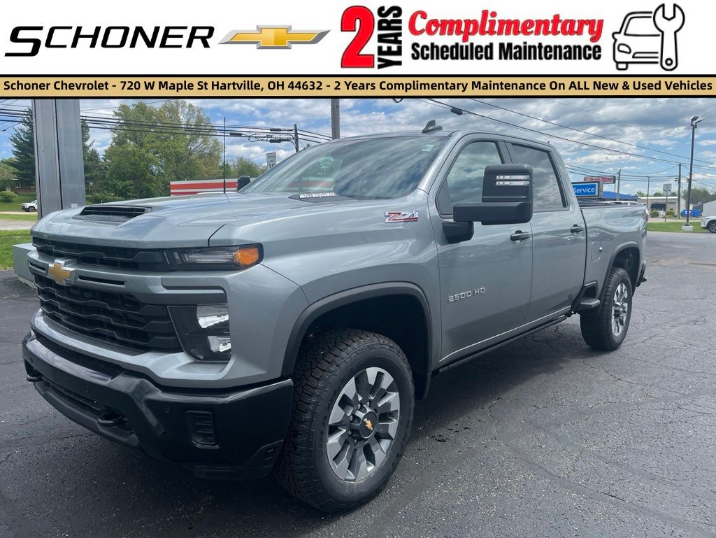 Sterling Gray Metallic 2026 Chevrolet Silverado 2500HD Pickup Truck Four-Wheel Drive Automatic