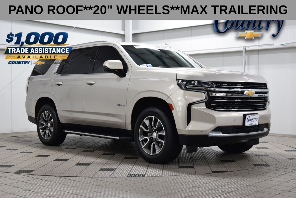 Brown (Beige Metallic) 2022 Chevrolet Tahoe SUV / Crossover Four-Wheel Drive 