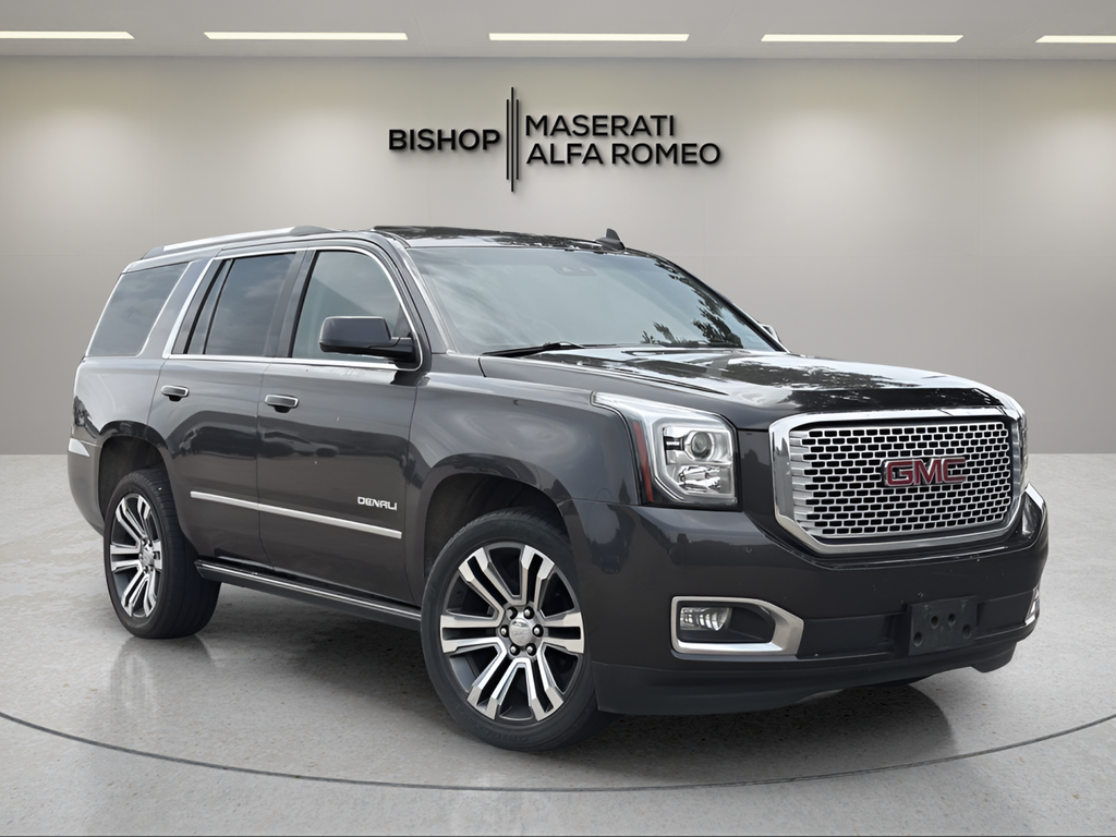 Gray (Iridium Metallic) 2017 GMC Yukon Denali SUV / Crossover 4X2 8-Speed Automatic Overdrive