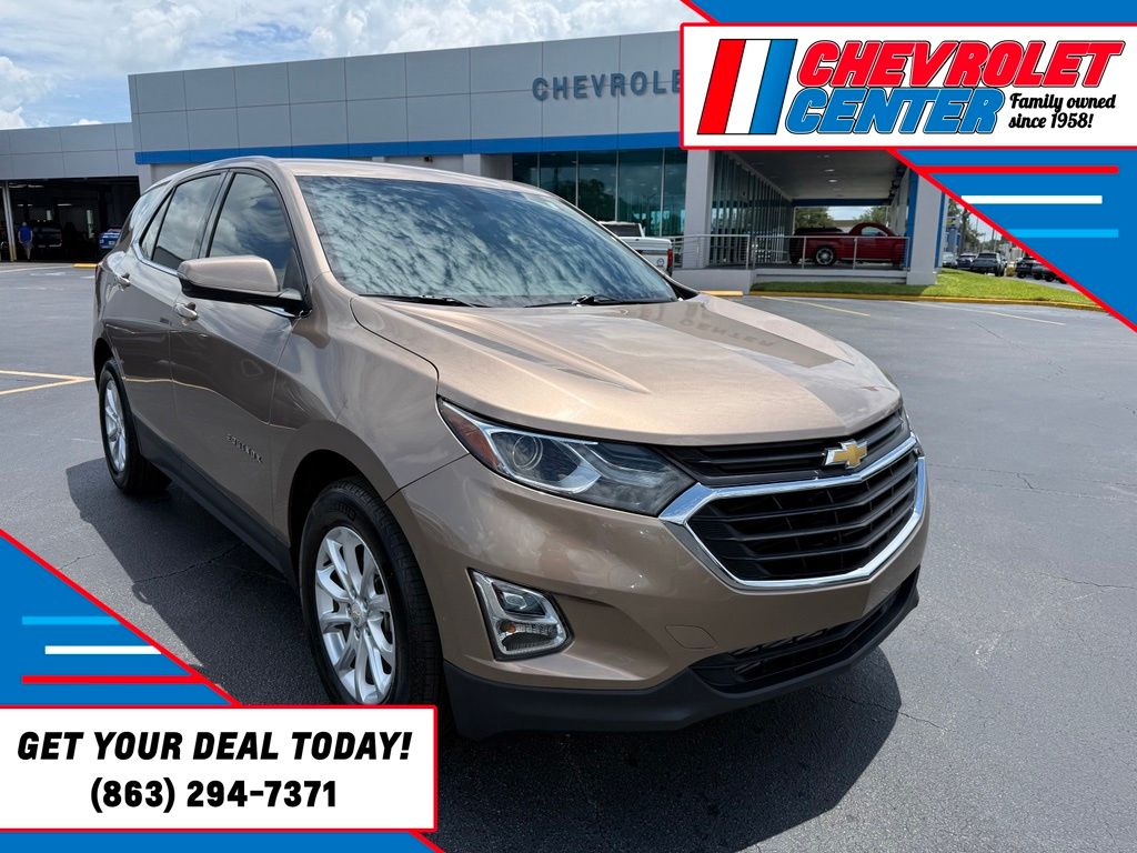 Sandy Ridge Metallic 2019 Chevrolet Equinox SUV / Crossover Front-Wheel Drive 6-Speed Automatic Overdrive