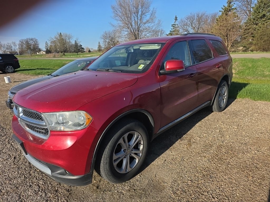 Inferno Red Crystal Pearlcoat 2011 Dodge Durango Crew AWD SUV / Crossover All-Wheel Drive 5-Speed Automatic