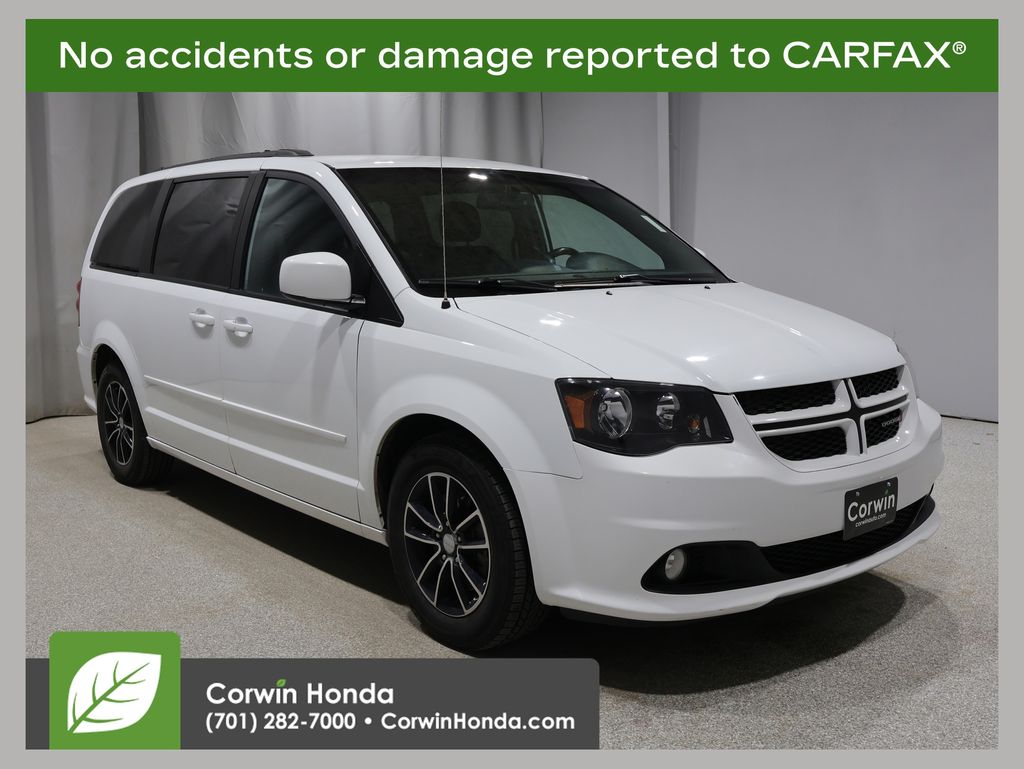 White Knuckle Clearcoat 2017 Dodge Grand Caravan GT FWD Minivan Front-Wheel Drive 6-Speed Automatic