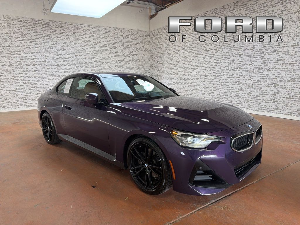 Thundernight Metallic 2022 BMW 2 Series 230i Coupe RWD Coupe Rear-Wheel Drive 8-Speed Automatic