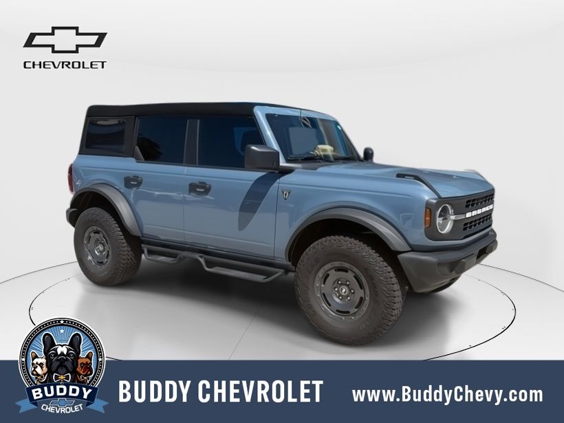 Blue (Azure Gray Metallic) 2025 Ford Bronco SUV / Crossover Four-Wheel Drive Automatic