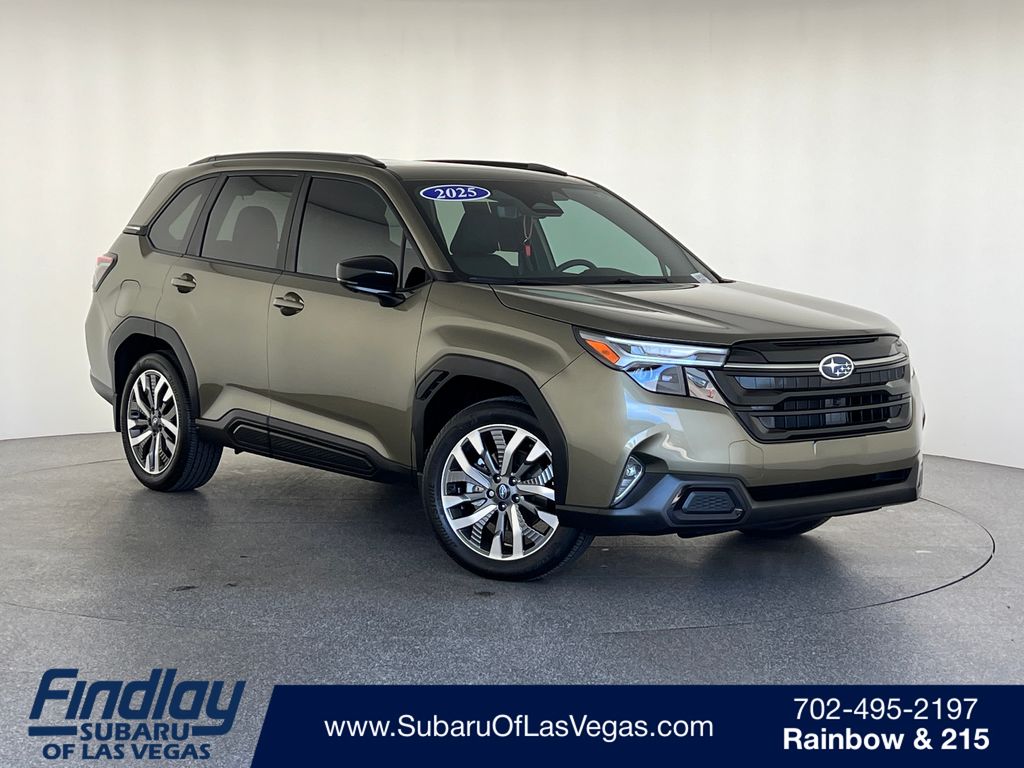Autumn Green Metallic 2025 Subaru Forester Touring Crossover AWD SUV / Crossover All-Wheel Drive Continuously Variable Transmission