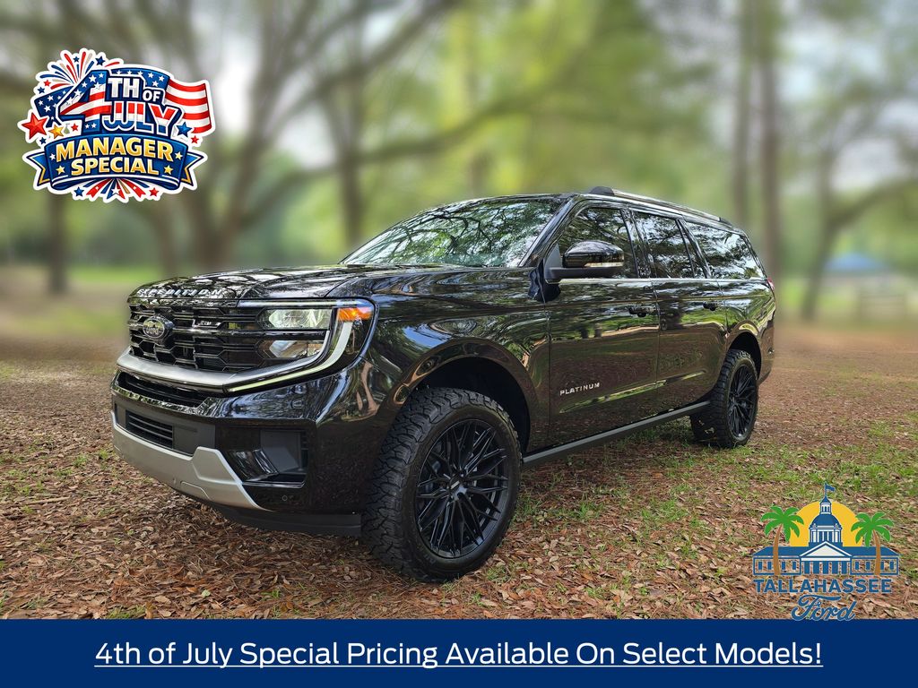 Agate Black Metallic 2026 Ford Expedition SUV / Crossover Four-Wheel Drive Automatic
