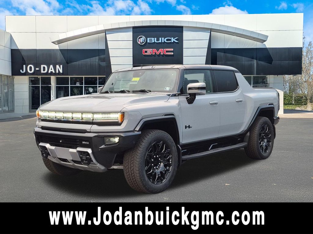 Meteorite Metallic (Grey) 2025 GMC Hummer EV Pickup Pickup Truck All-Wheel Drive 1-Speed Automatic