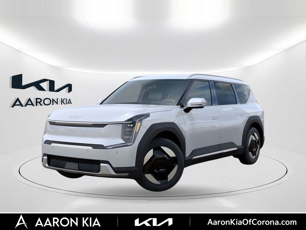 Glacial White Pearl 2026 Kia EV9 SUV / Crossover All-Wheel Drive 1-Speed Automatic