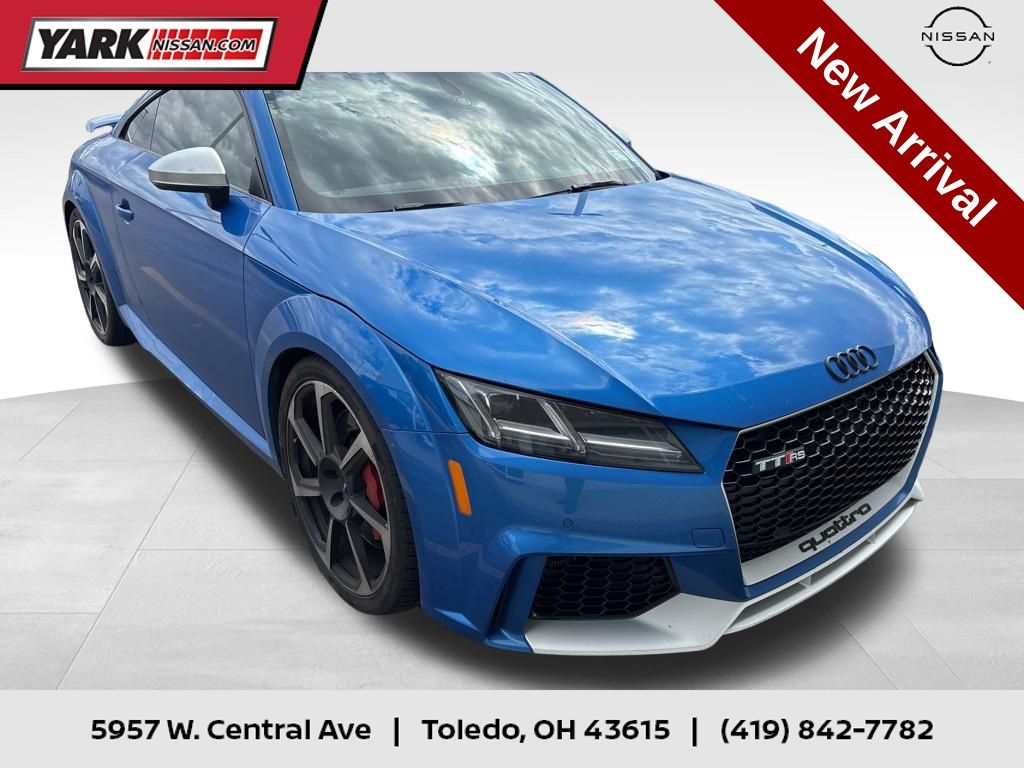 Blue 2018 Audi TT RS 2.5T quattro AWD Coupe All-Wheel Drive 7-Speed Automatic