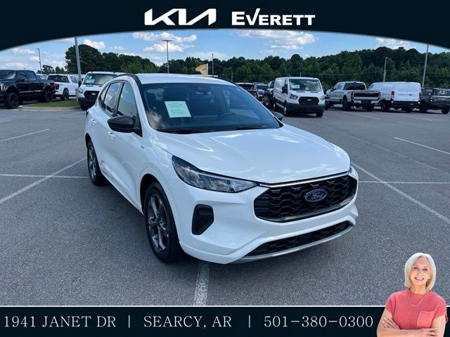 White Metallic 2023 Ford Escape SUV / Crossover Front-Wheel Drive 8-Speed Automatic
